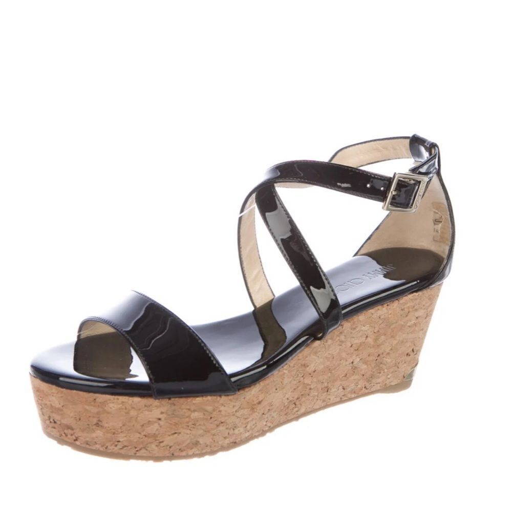 New jimmy choo Platform wedges sandals - Picture 4 of 5